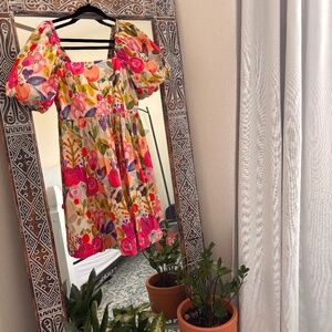 PINCH Floral Babydoll  Dress